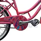Bicicleta Vintage Aro 20 para Niñas con Canasta y Parrilla Fucsia - Miniatura 6