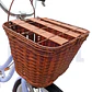 Bicicleta Vintage Aro 20 para Niñas con Canasta y Parrilla Lila - Miniatura 7