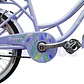 Bicicleta Vintage Aro 20 para Niñas con Canasta y Parrilla Lila - Miniatura 5