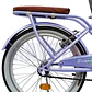 Bicicleta Vintage Aro 20 para Niñas con Canasta y Parrilla Lila - Miniatura 4