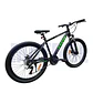 Bicicleta MTB Aro 26 Modelo EASKY Con Shimano Tourney 21v Negro con Verde - Miniatura 3
