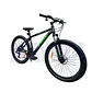 Bicicleta MTB Aro 26 Modelo EASKY Con Shimano Tourney 21v Negro con Verde - Miniatura 2