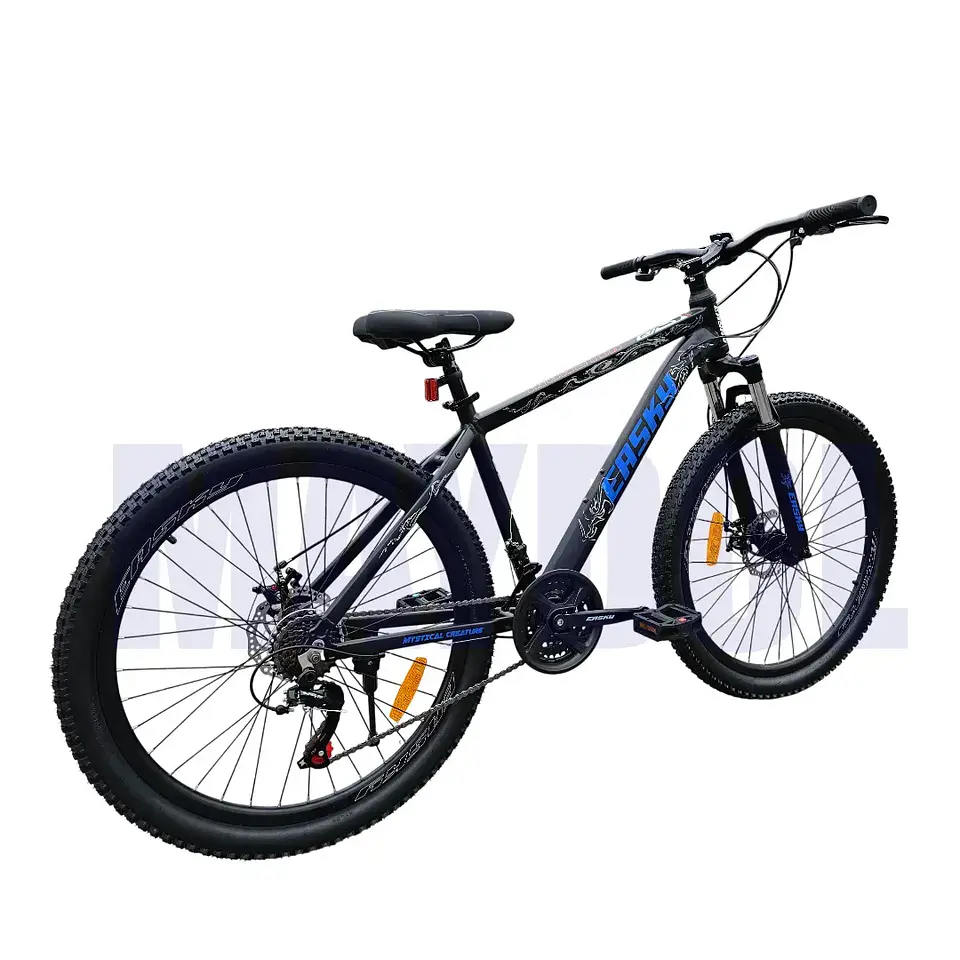 Bicicleta MTB EASKY Aro 26 Shimano Tourney 21 Velocidades Negro/Azul  SEO Título 3
