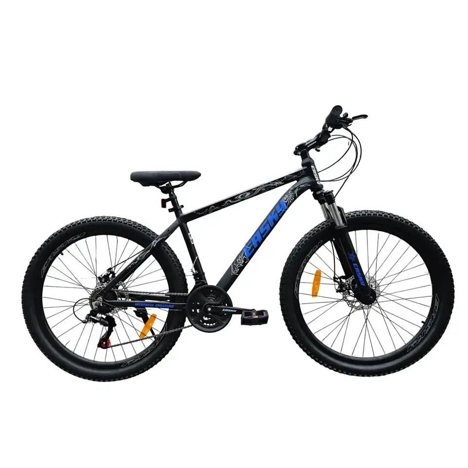 Bicicleta MTB EASKY Aro 26 Shimano Tourney 21 Velocidades Negro/Azul  SEO Título 1
