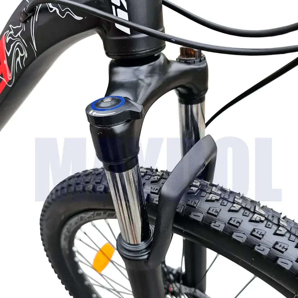 Bicicleta MTB EASKY Aro 26 Shimano Tourney 21 Velocidades Negro/Rojo 4