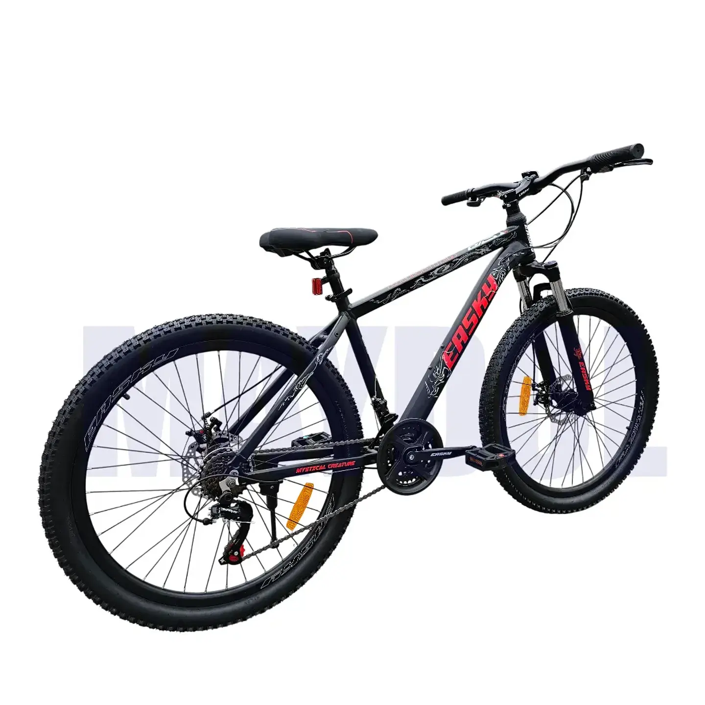 Bicicleta MTB EASKY Aro 26 Shimano Tourney 21 Velocidades Negro/Rojo 3