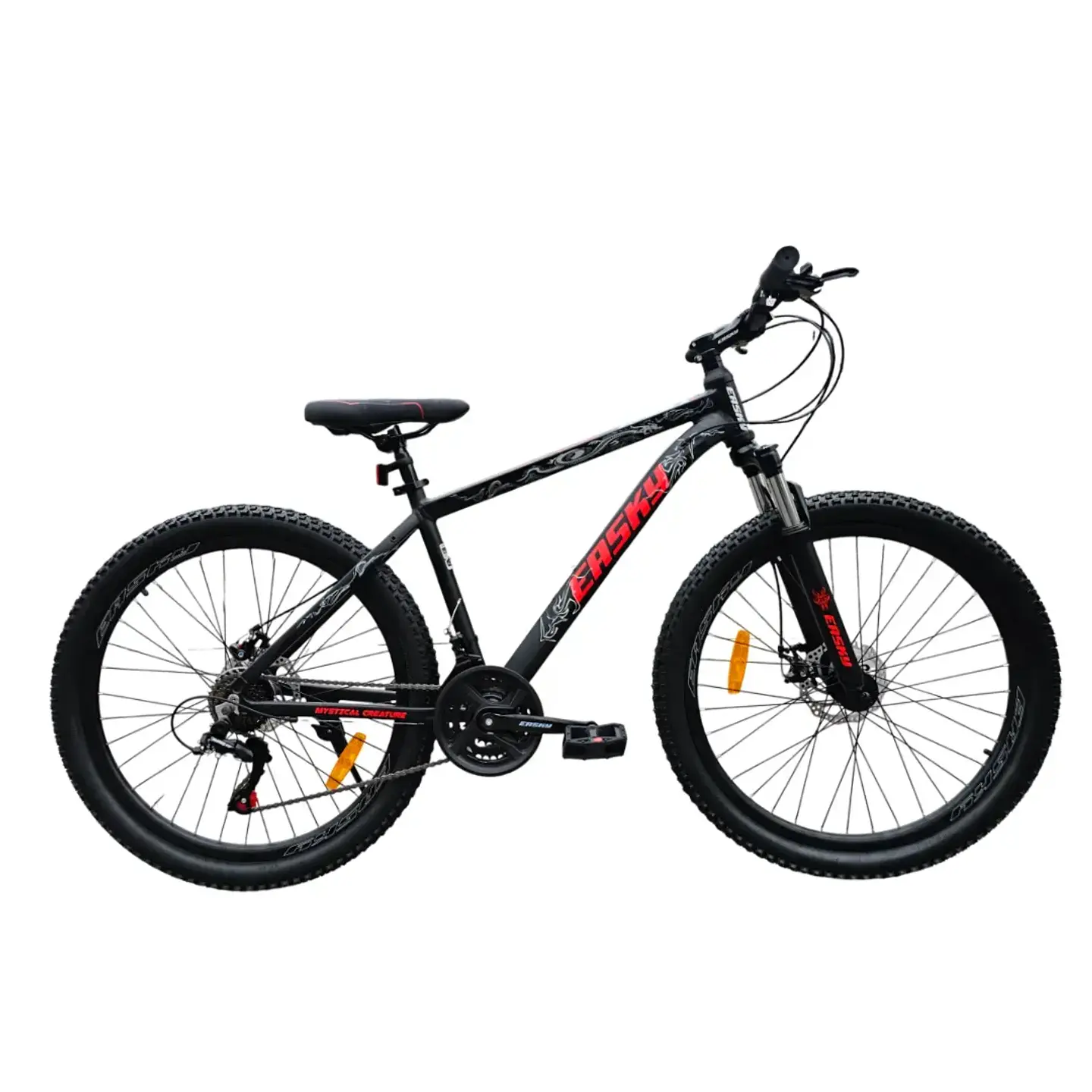 Bicicleta MTB EASKY Aro 26 Shimano Tourney 21 Velocidades Negro/Rojo 1