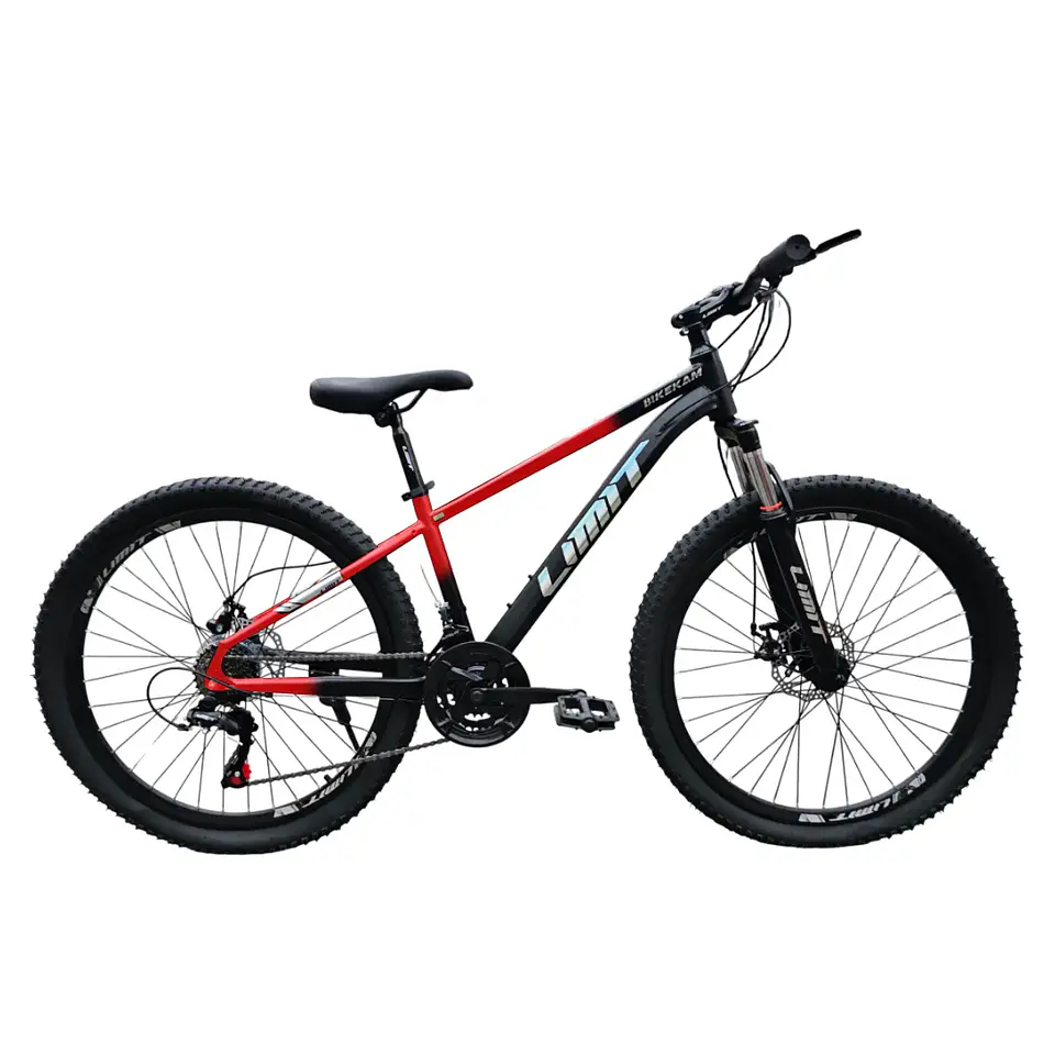 Bicicleta MTB LIMIT Aro 26 Shimano Tourney 21 Velocidades Negro/Rojo 1