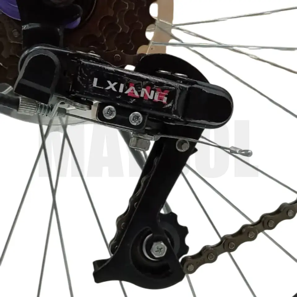 Bicicleta MTB Dama Aro 26 Galaxy 18 Velocidades con Suspensión Azul 7
