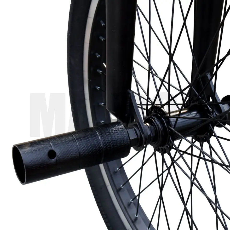 Bicicleta BMX Freestyle Aro 20 con Giro 360° y 4 Pegs Azul 4