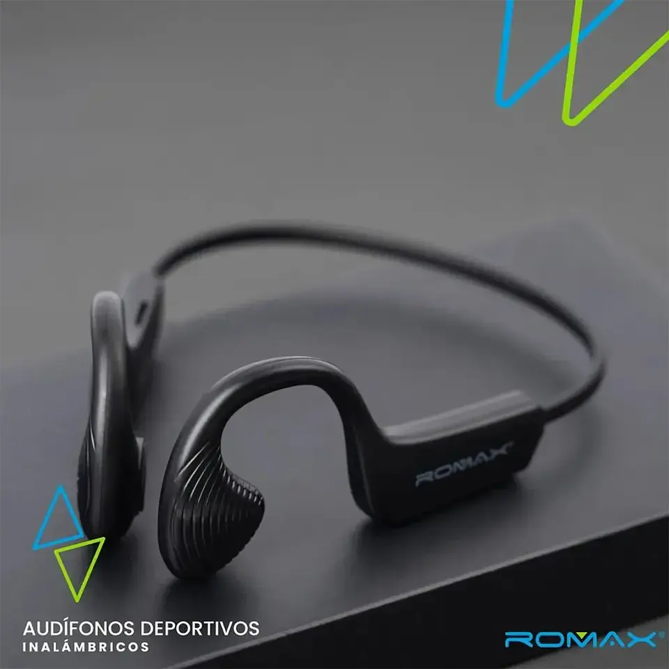Audífonos Deportivos Inalámbricos Romax TCA 0307 Negros 2