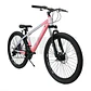 Bicicleta MTB Dama Aro 24 Limit con Shimano 21V y Suspensión Rosada - Miniatura 2