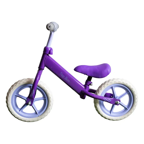 Bicicleta de Balance Infantil Aro 12 Top Run para Niños Lila