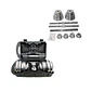 Set de Mancuernas Ajustables 20 kg con Discos Cromados y Barra Adaptadora - Miniatura 3