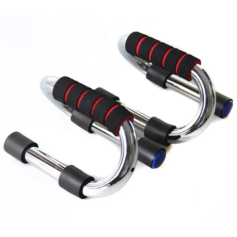 Push Up de Metal con Espuma Antideslizante – Par 2