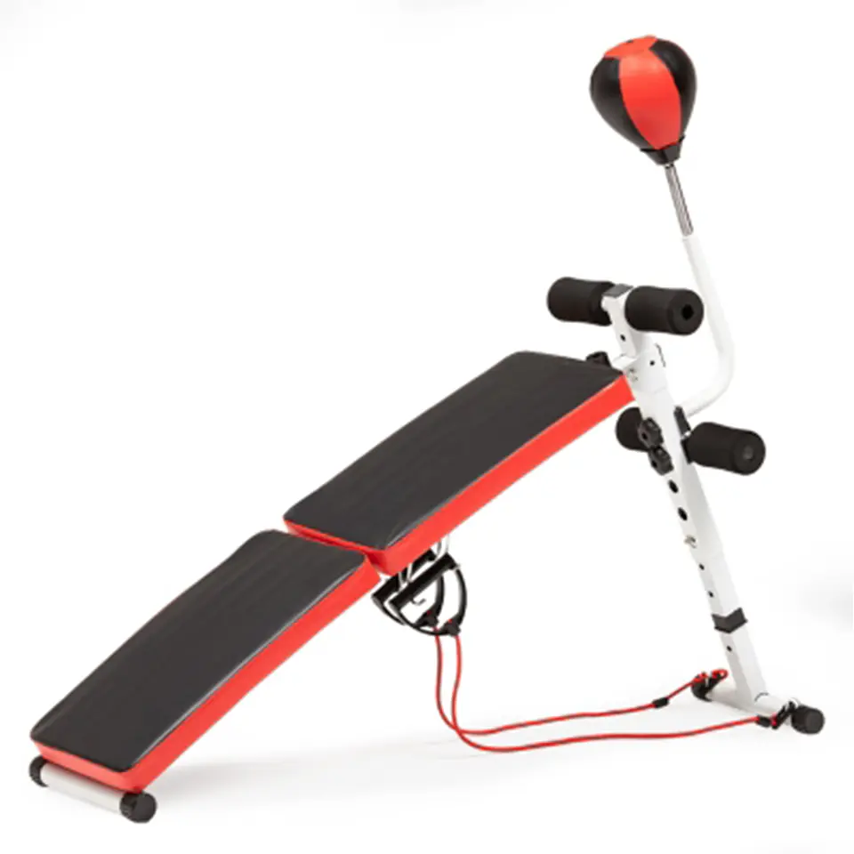 Banca Abdominal con Pera de Boxeo – Equipo Multifuncional 4