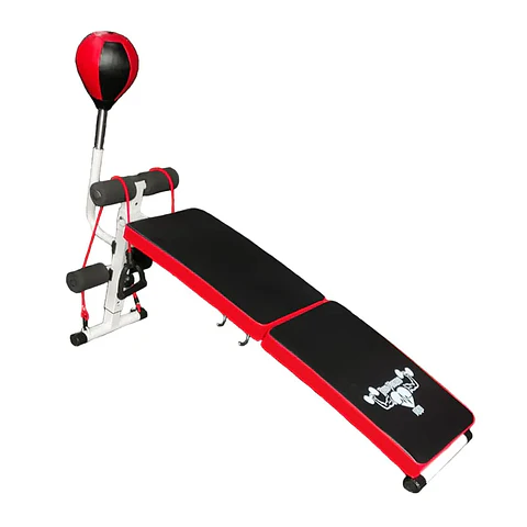 Banca Abdominal con Pera de Boxeo – Equipo Multifuncional