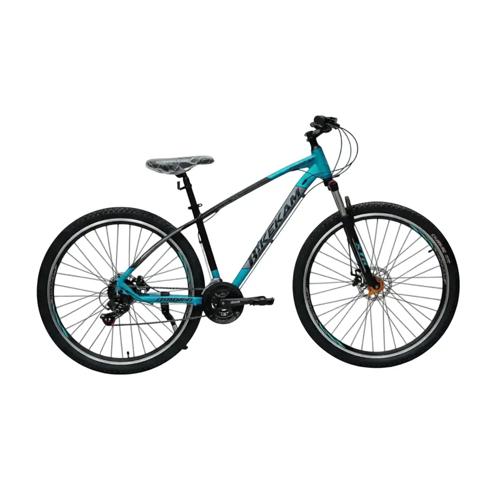 Bicicleta MTB Madrid Aro 29 con Frenos Hidráulicos Shimano 24 Velocidades Turquesa 1