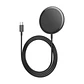 Cargador Inalámbrico Magnético Fast Charge 15W Hoco CW52 Negro - Miniatura 1