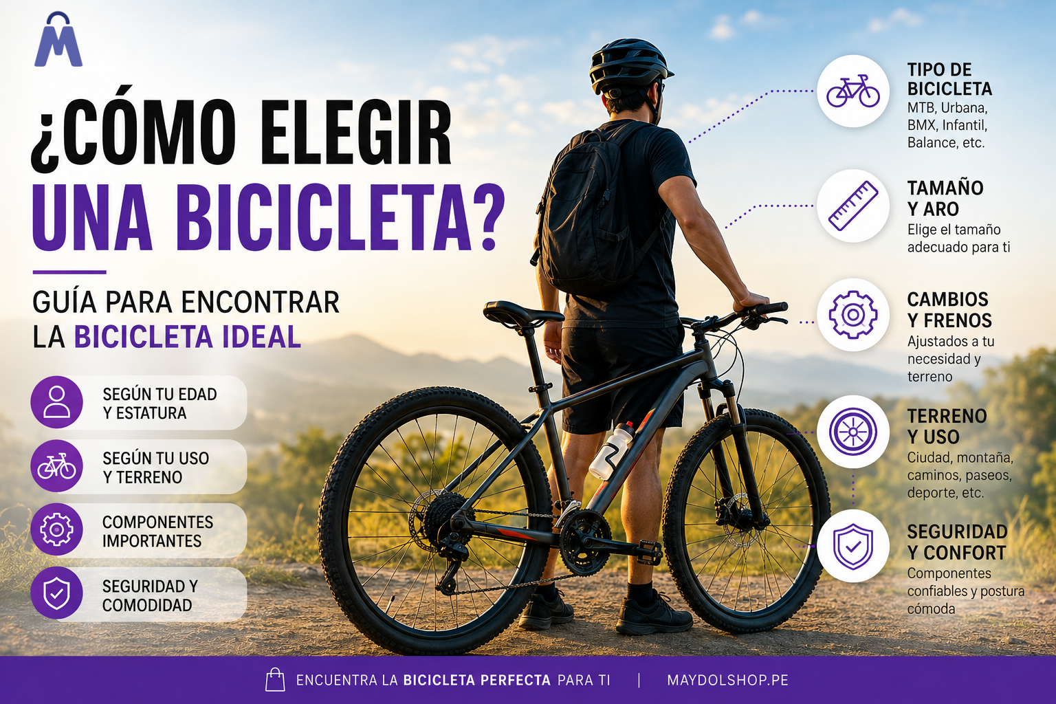 ¿Cómo elegir una bicicleta? Guía para encontrar la bicicleta ideal