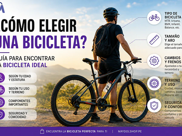 ¿Cómo elegir una bicicleta? Guía para encontrar la bicicleta ideal
