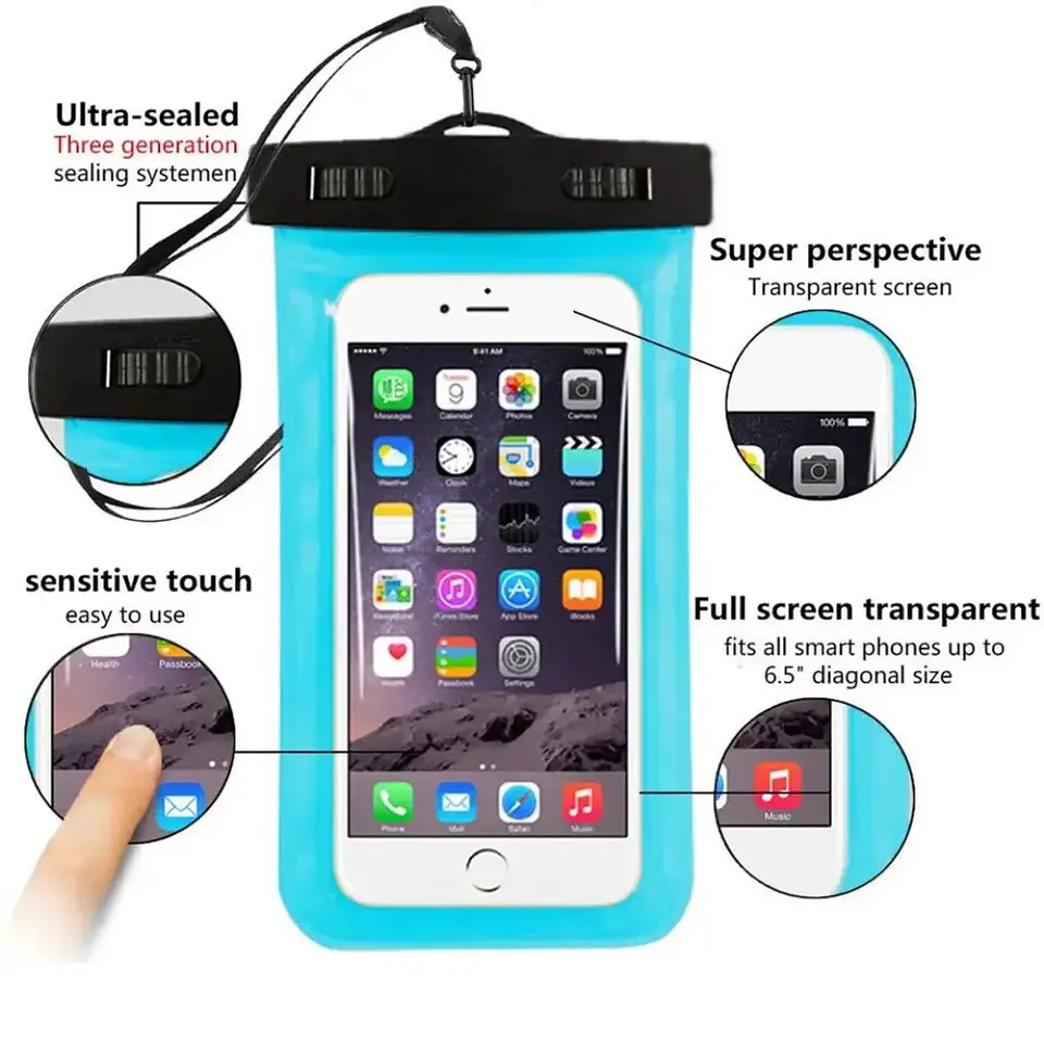 Funda Impermeable para Celular hasta 6