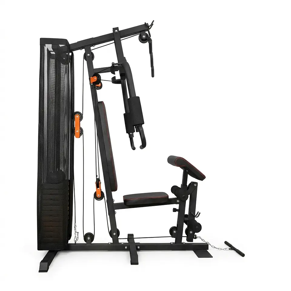 Mini Gym Multifuncional con Pila de 68 kg 2