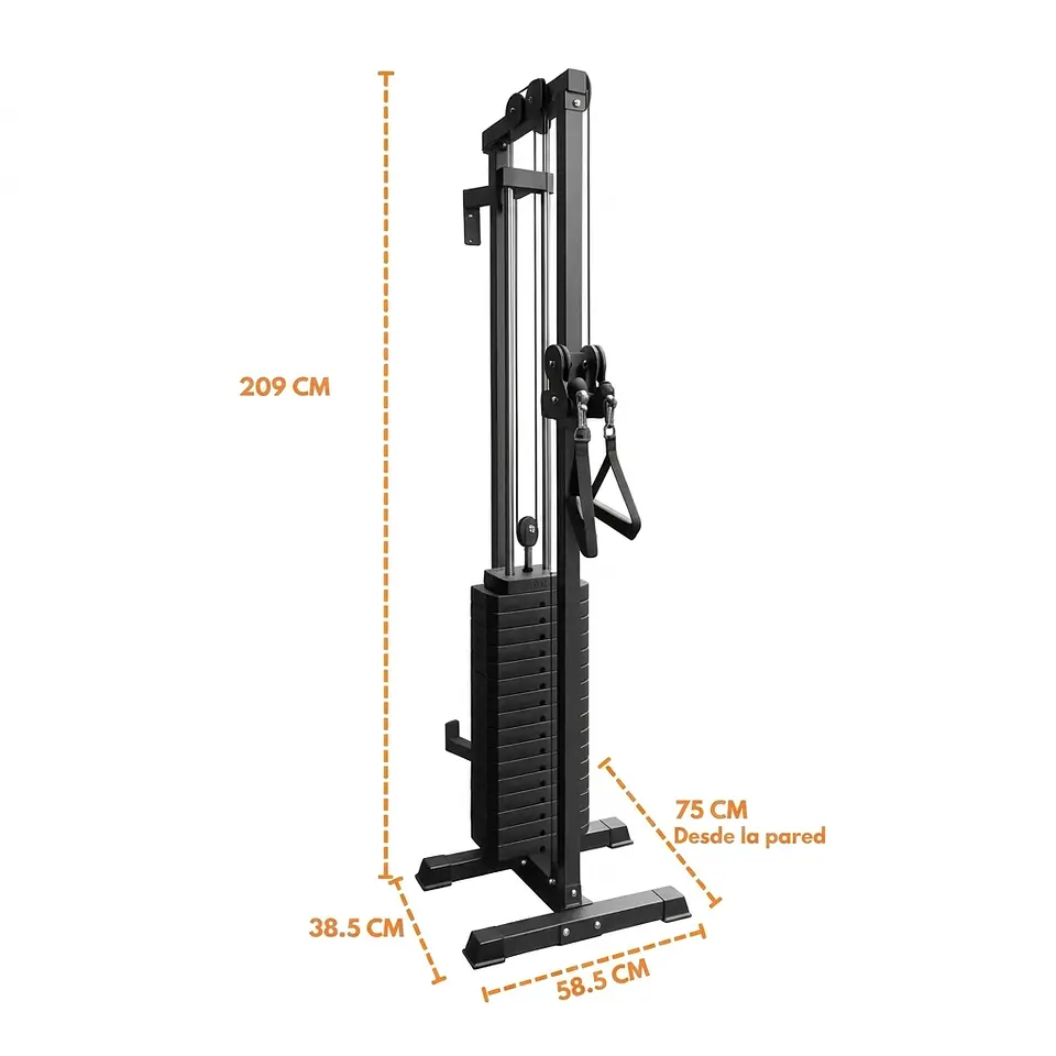 Polea de 18 Niveles para Empotrar – Sistema Multifuncional de 75 kg 2