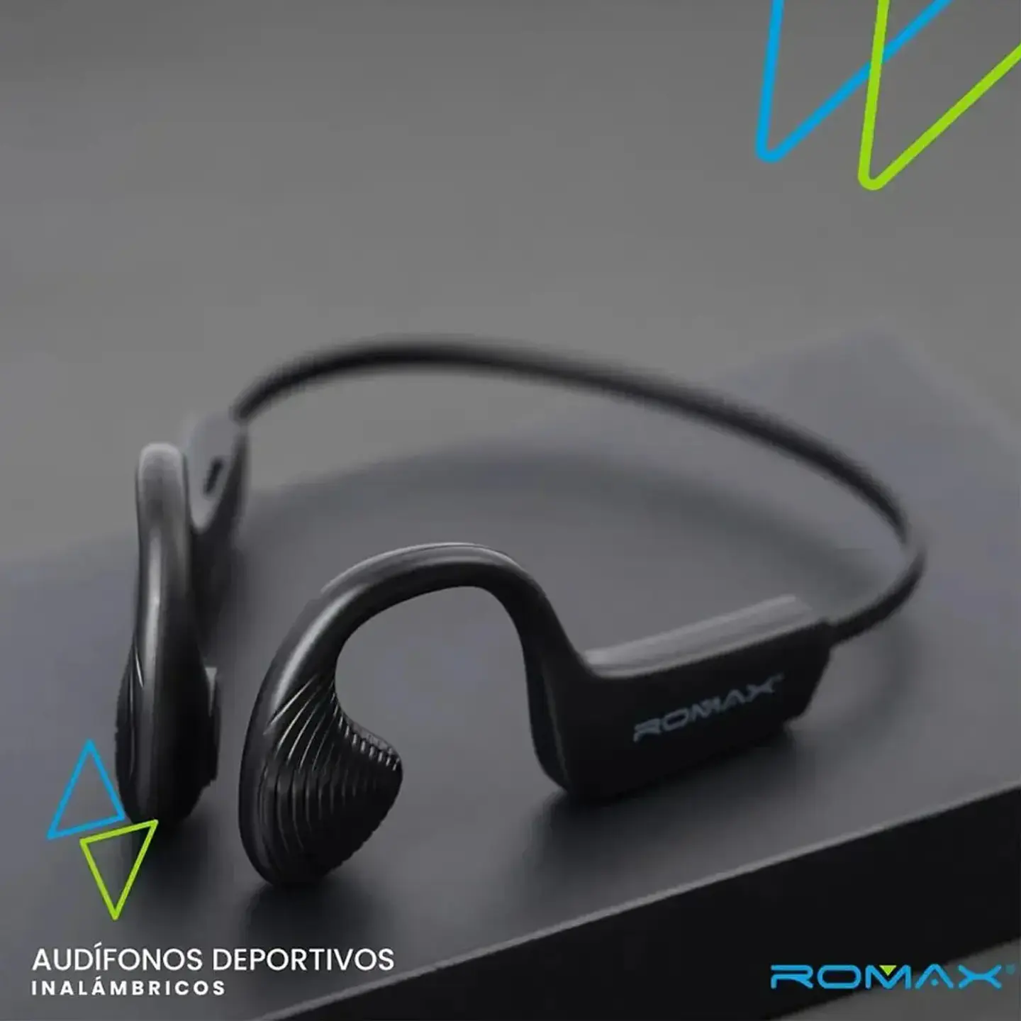Audífonos Deportivos Inalámbricos Romax TCA 0307 Negros 2
