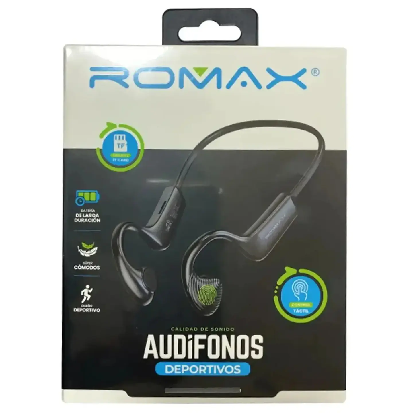 Audífonos Deportivos Inalámbricos Romax TCA 0307 Negros 3