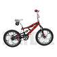 Bicicleta BMX Aro 20 Doble Suspensión Negro/Rojo - Miniatura 1