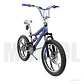 Bicicleta BMX Aro 20 Doble Suspensión Negro/Azul - Miniatura 2