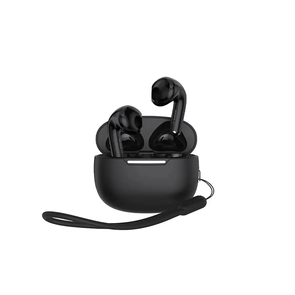 Audífonos Bluetooth MOVISUN T17 TWS Negro con Modo Juego, Control Táctil y 16 Horas 1