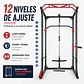 Jaula de Potencia Multifuncional con Poleas y Dominadas – 200 kg - Miniatura 5