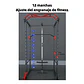 Jaula de Potencia Multifuncional con Poleas y Dominadas – 200 kg - Miniatura 4