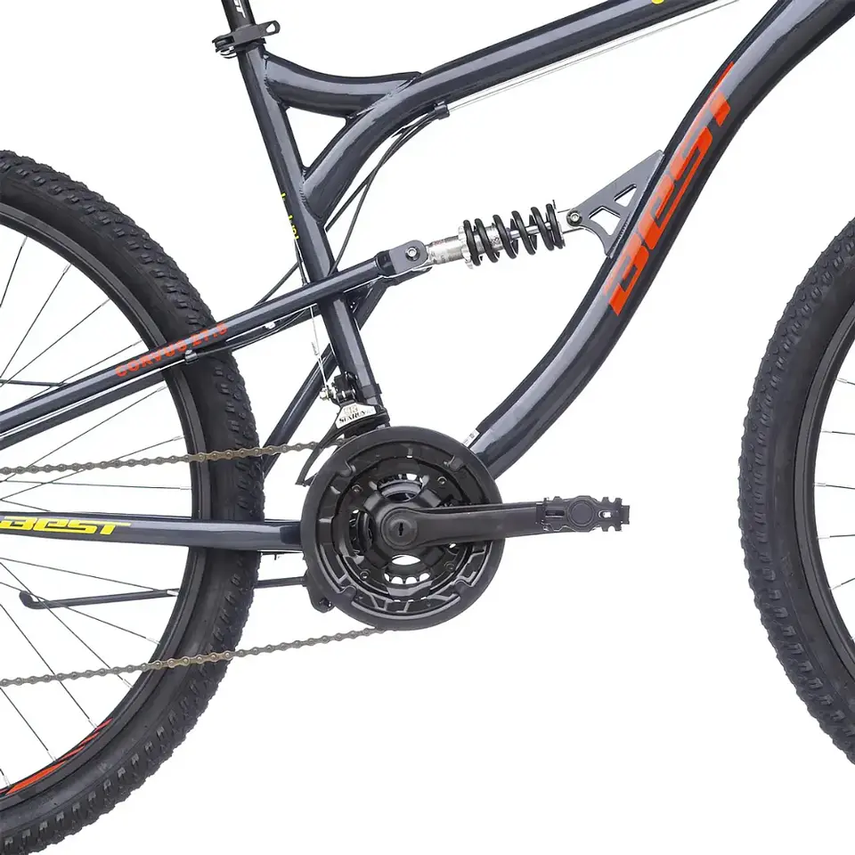 Bicicleta MTB Best Corvus Aro 27.5 18 Velocidades Doble Suspensión 3