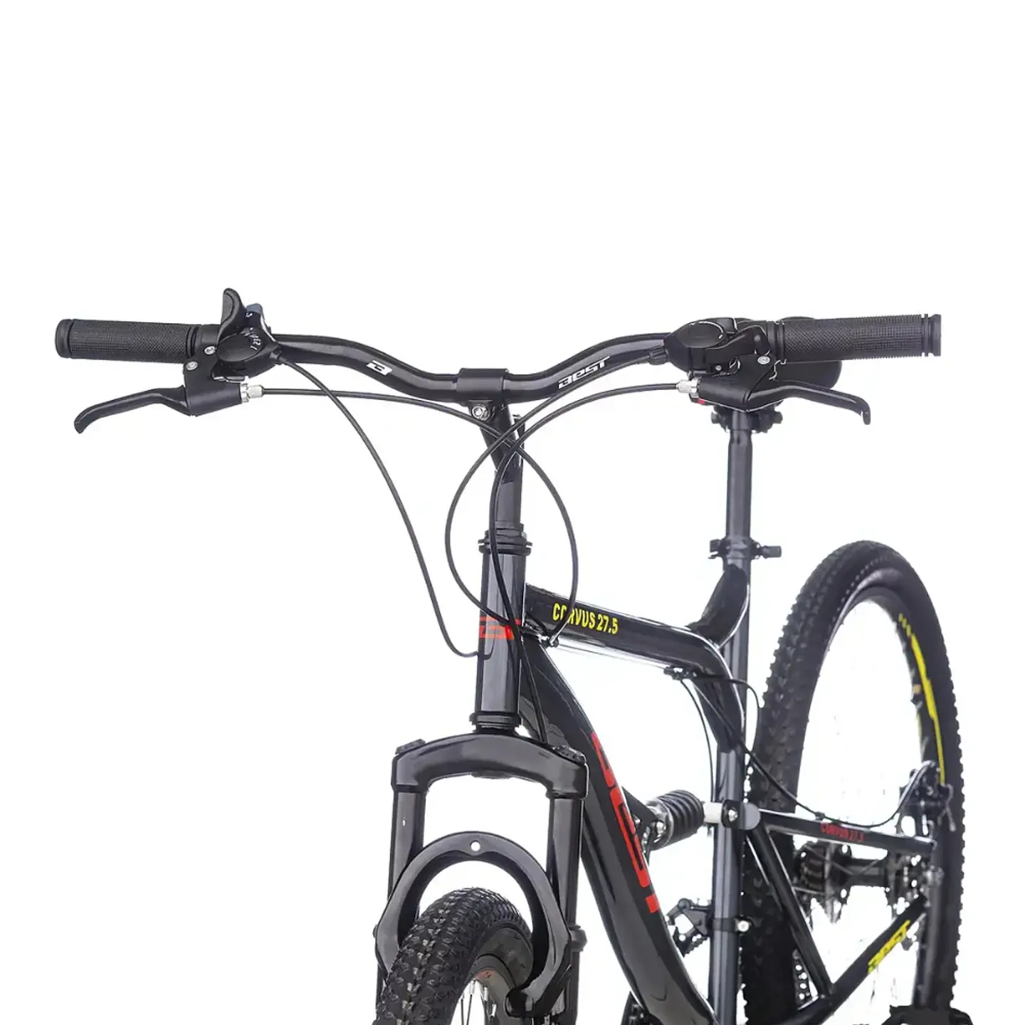 Bicicleta MTB Best Corvus Aro 27.5 18 Velocidades Doble Suspensión 4