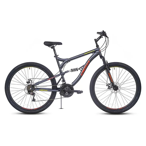 Bicicleta MTB Best Corvus Aro 27.5 18 Velocidades Doble Suspensión