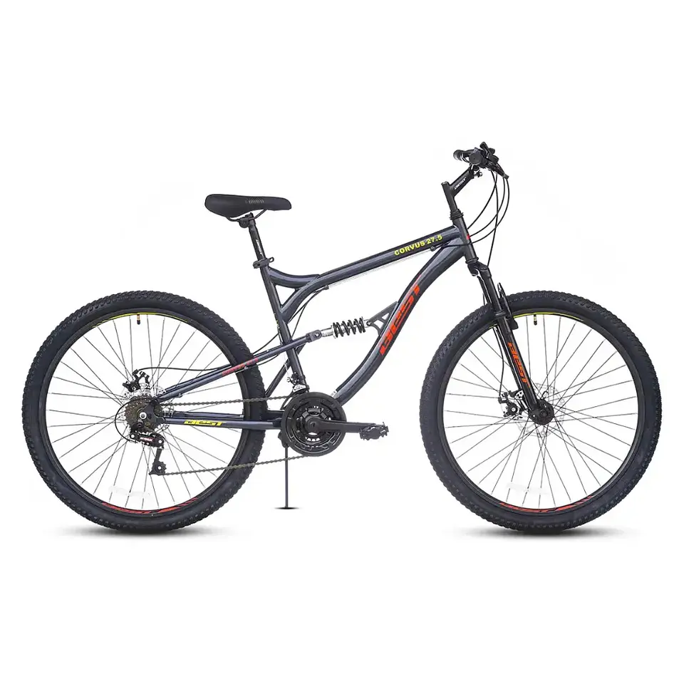 Bicicleta MTB Best Corvus Aro 27.5 18 Velocidades Doble Suspensión 1