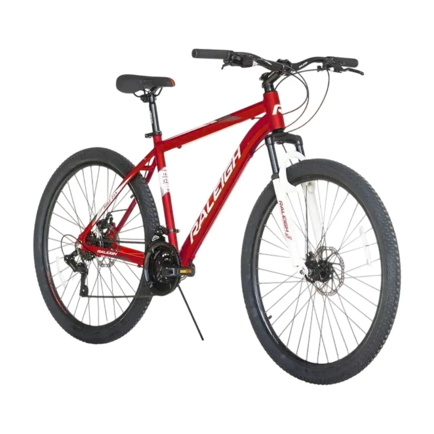 Bicicleta MTB Raleigh Agile Aro 27.5 de Aluminio Rojo/Blanco 1