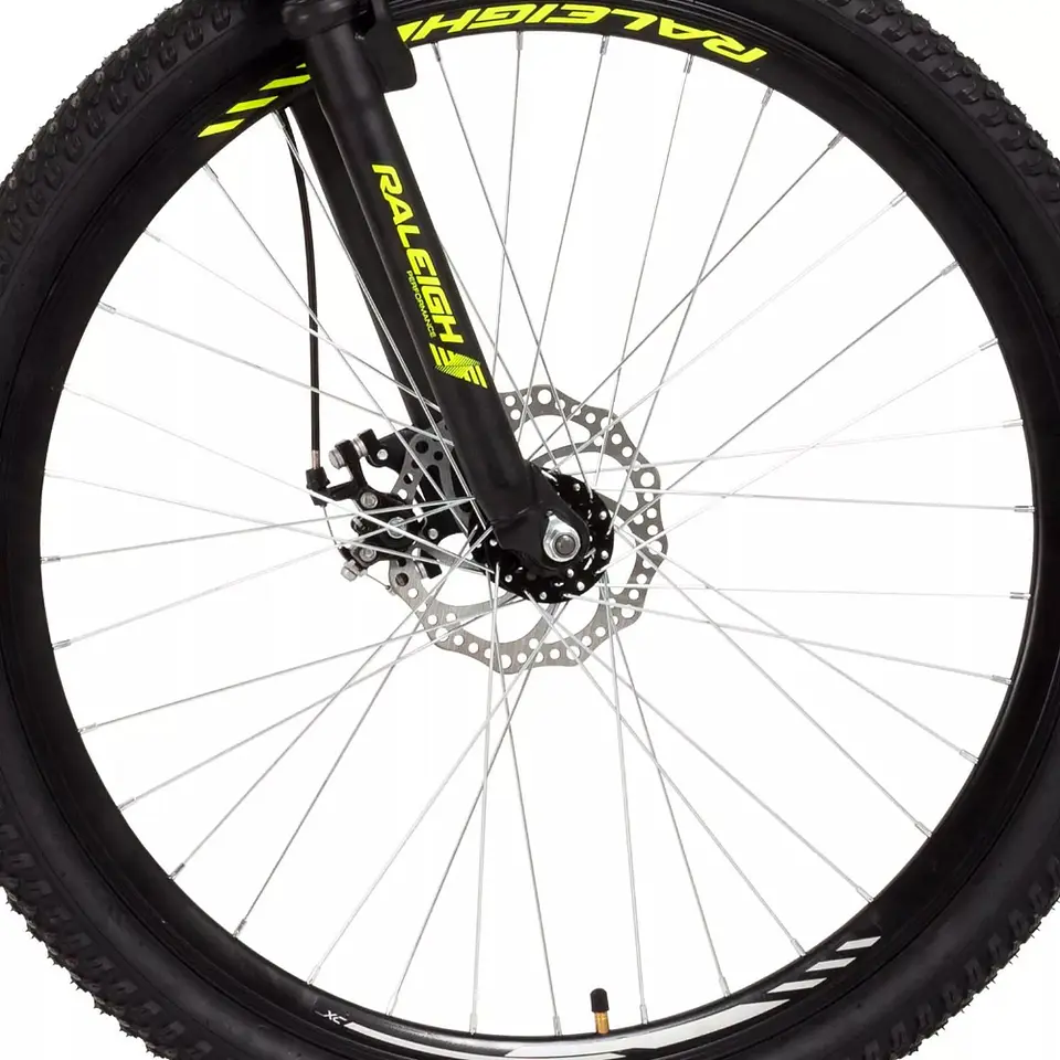Bicicleta MTB Raleigh Agile Aro 27.5 de Aluminio Negro/Amarillo 3