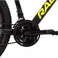 Bicicleta MTB Raleigh Agile Aro 27.5 de Aluminio Negro/Amarillo - Miniatura 4
