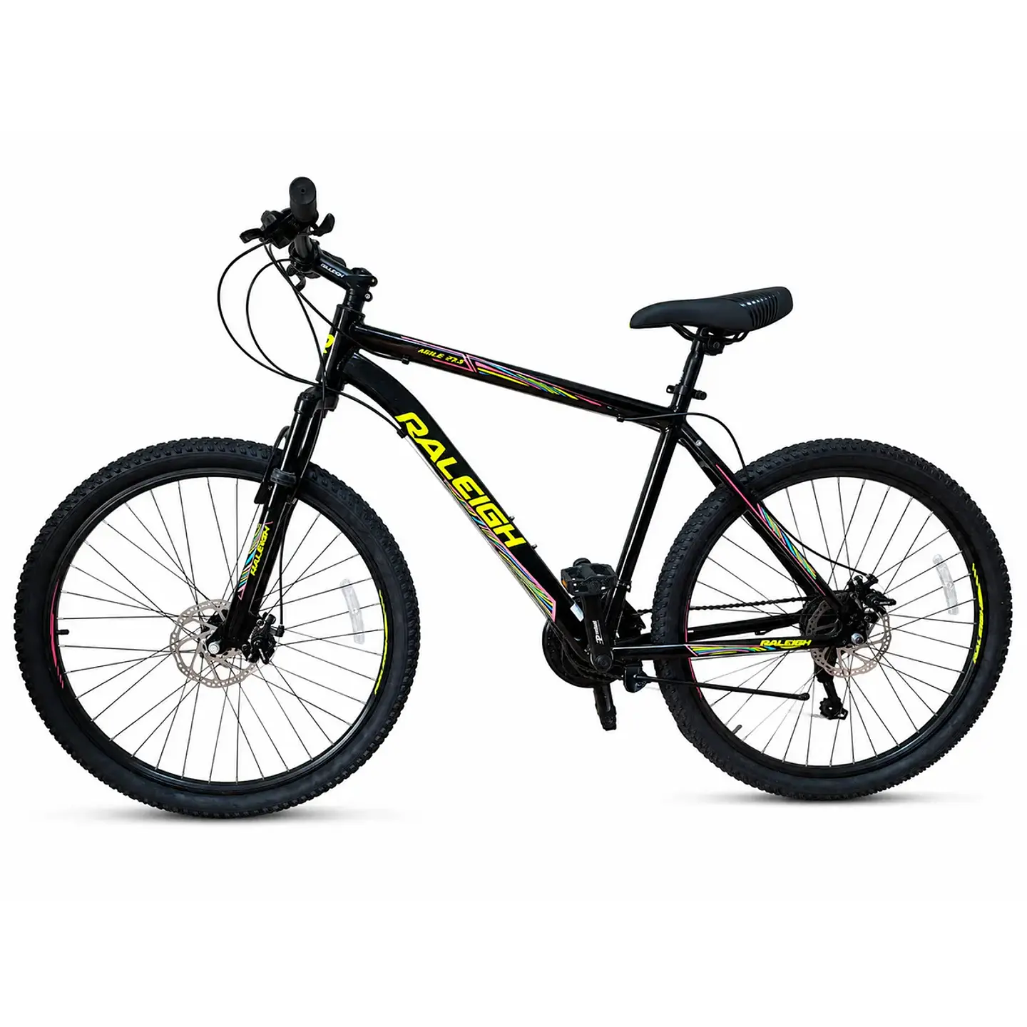 Bicicleta MTB Raleigh Agile Aro 27.5 de Aluminio Negro 1