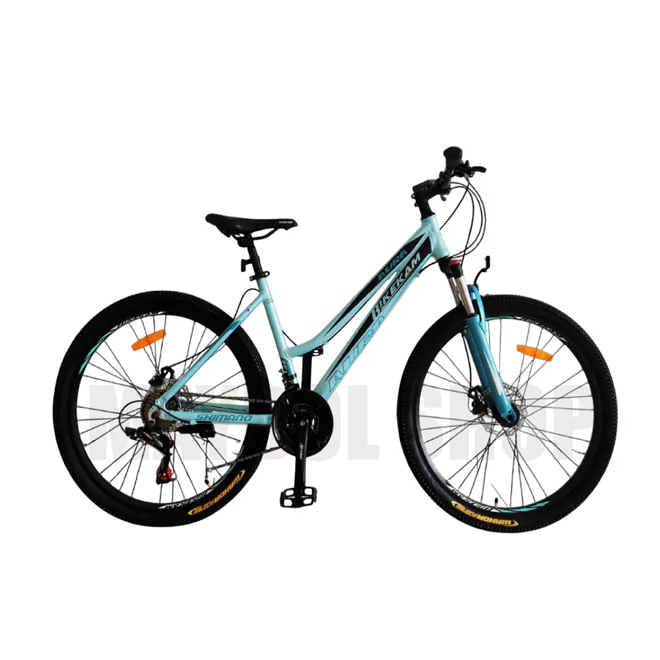 Bicicleta MTB Aura Aro 24 de Aluminio Shimano 21V Verde 1