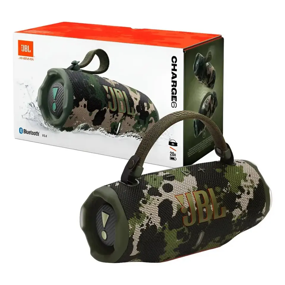 JBL Charge 6 Camuflado – Parlante Bluetooth 45 W IP67 4
