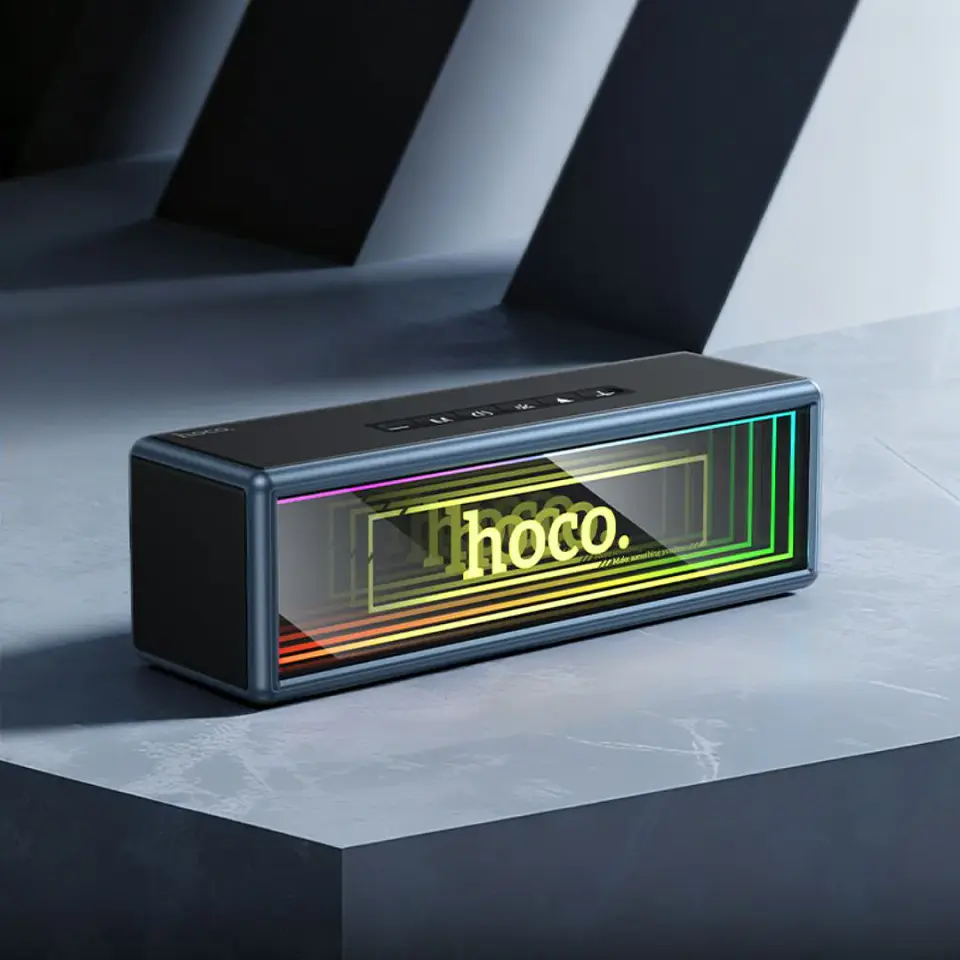 Parlante Hoco HC40 Bluetooth 20W RGB – FM, USB, TF y AUX 4
