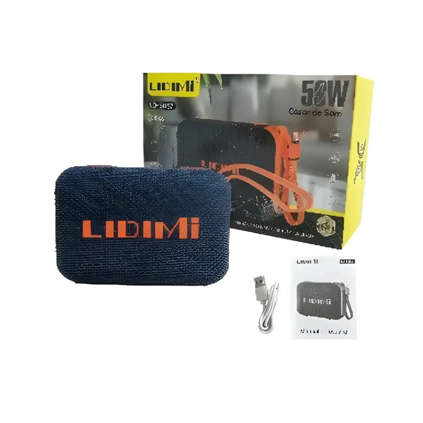 Parlante LIDIMI LD-S857 Bluetooth 10W con Power Bank 10000mAh 5