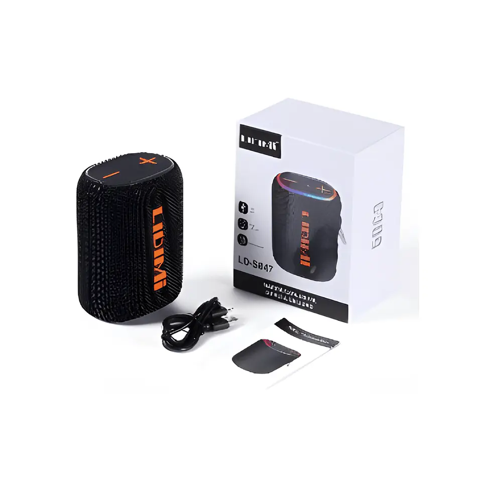 Parlante LIDIMI LD-S847 Bluetooth 5.3 10W con Power Bank y RGB 4