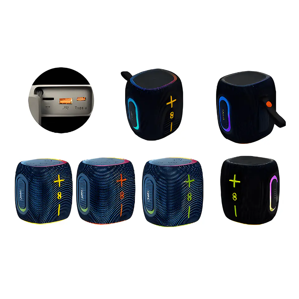 Parlante LIDIMI LD-S875 Bluetooth 5.4 25W con RGB 3