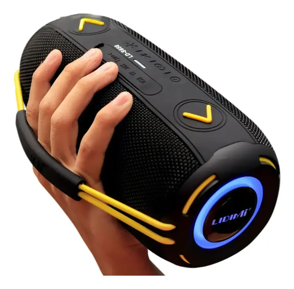 Parlante LIDIMI LD-S650 Bluetooth 20W con Extra Bass, RGB y TWS 2